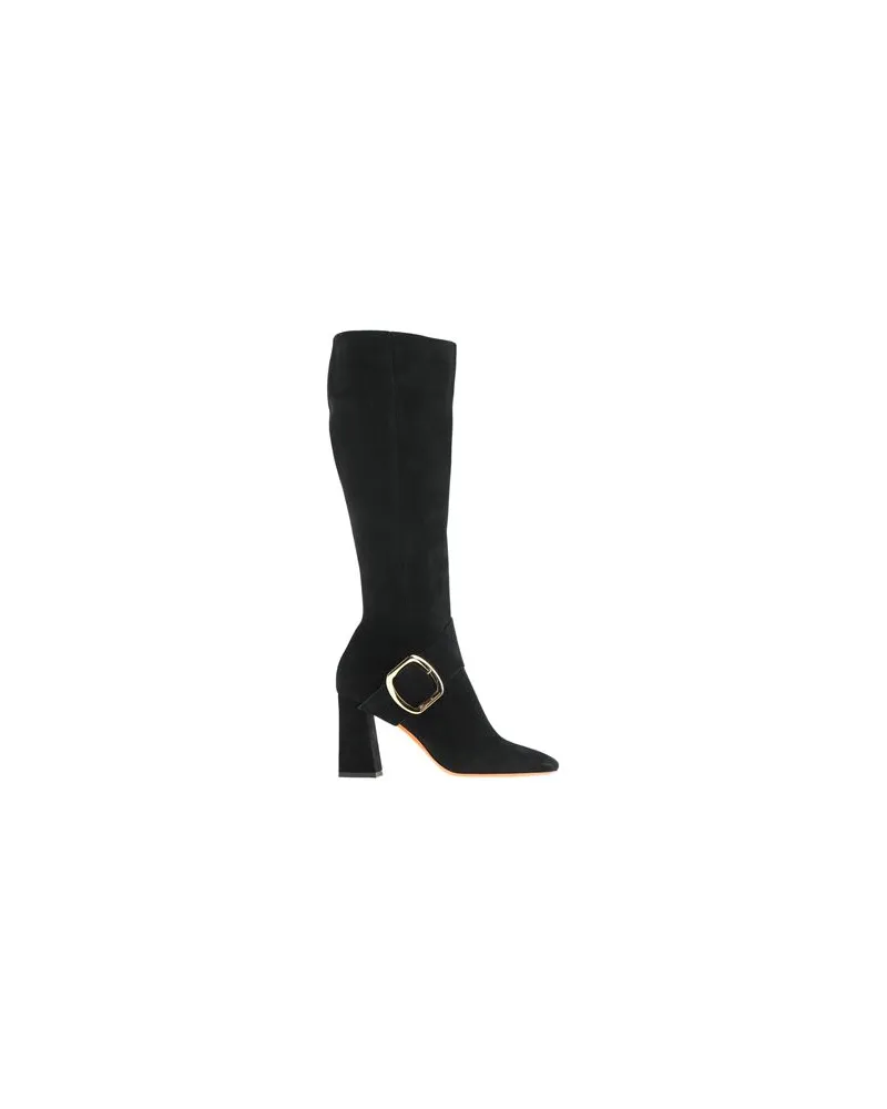 Santoni SCHUHE - Stiefelauf YOOX.COM Schwarz