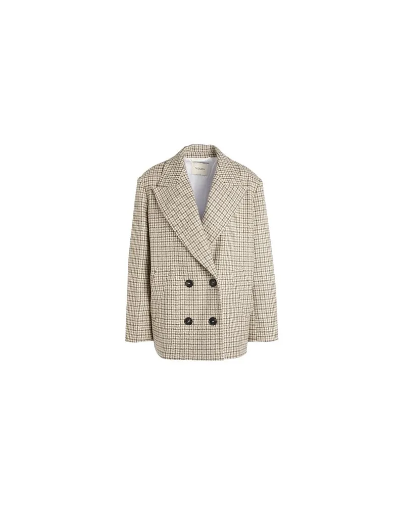 MAX&Co. MASER - JACKEN & MÄNTEL - Mäntelauf YOOX.COM Cremeweiß