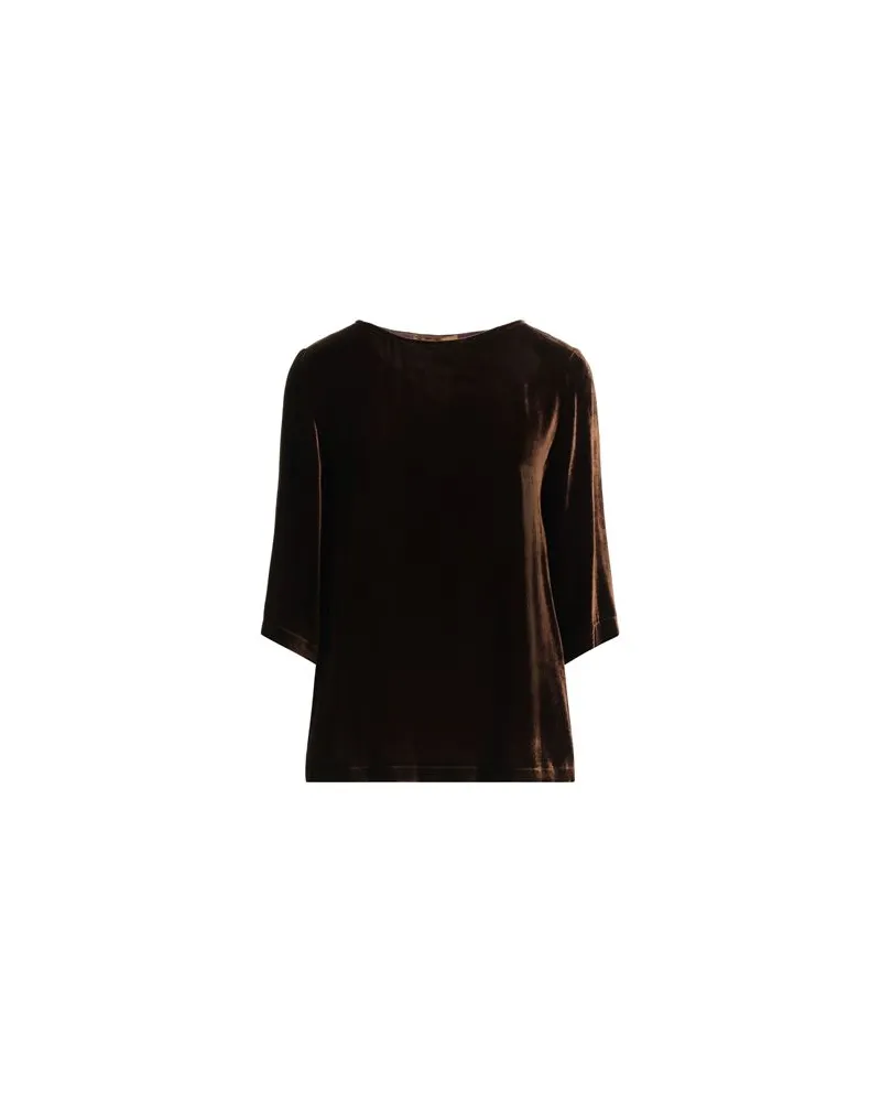 SIYU TOPS - Topsauf YOOX.COM Schokobraun
