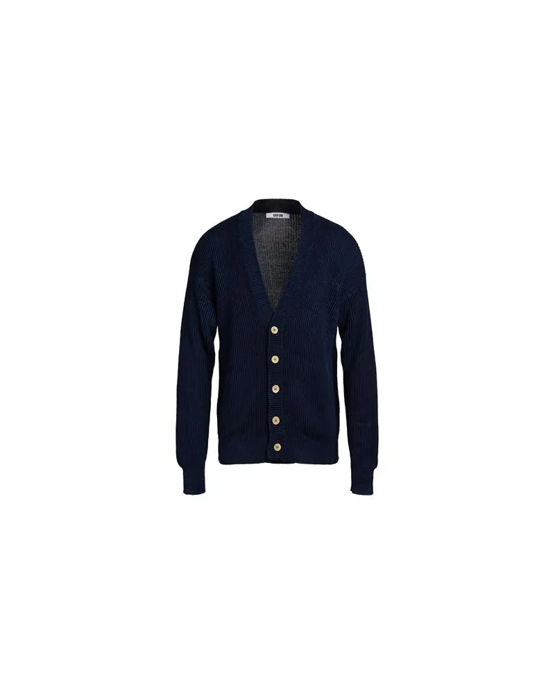 Mauro Grifoni STRICKWAREN - Strickjackenauf YOOX.COM Marineblau