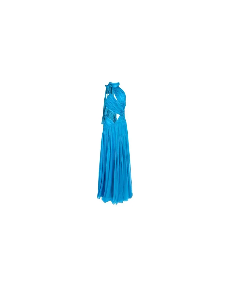 Alberta Ferretti KLEIDER - Maxi-Kleiderauf YOOX.COM Azurblau
