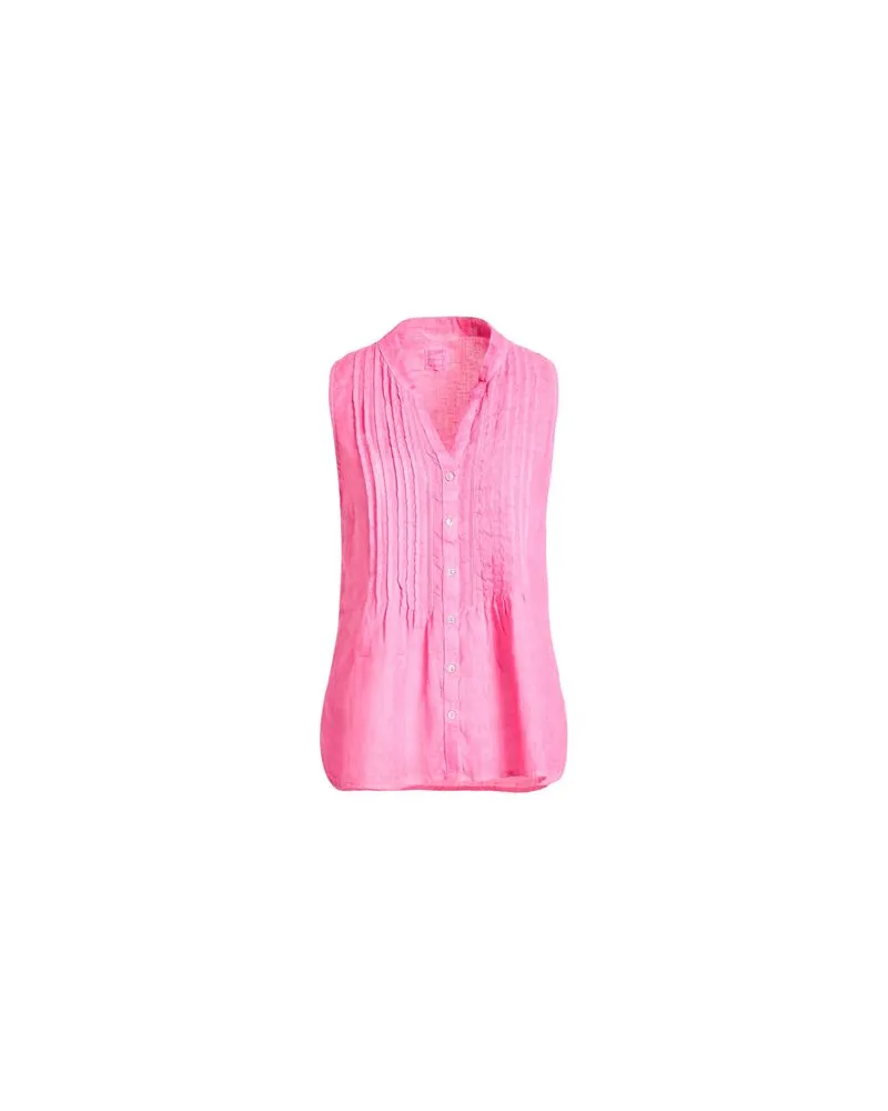 120% Lino TOPS - Hemdenauf YOOX.COM Fuchsia