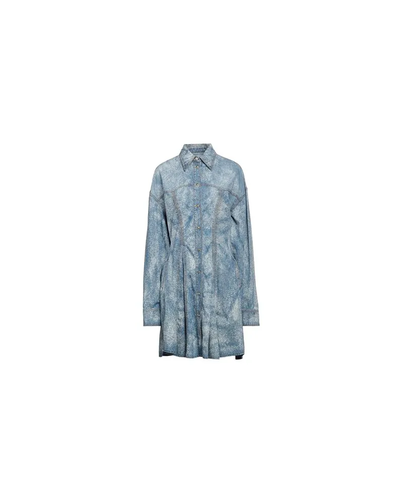 Versace Jeans KLEIDER - Mini-Kleiderauf YOOX.COM Blau