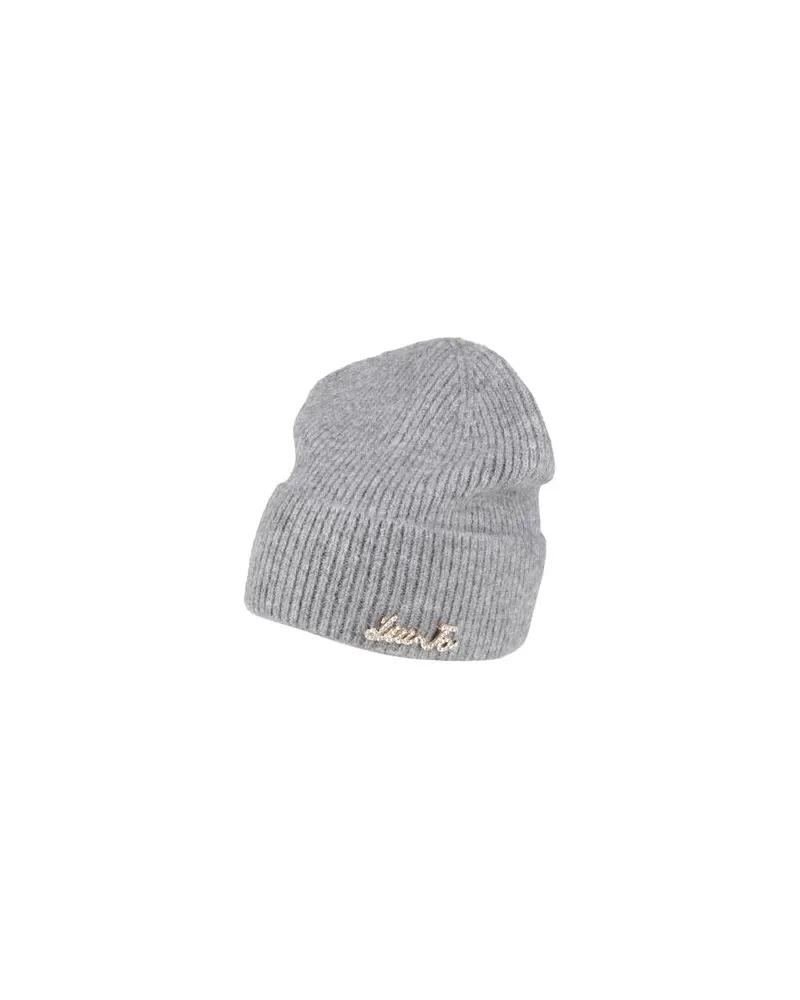 Liu Jo ACCESSOIRES - Mützen & Hüteauf YOOX.COM Hellgrau