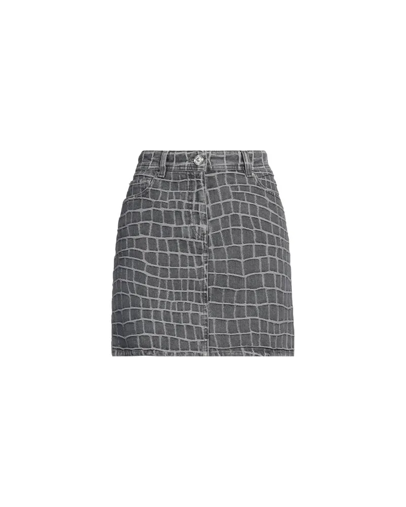Versace HOSEN & RÖCKE - Jeansröckeauf YOOX.COM Grau