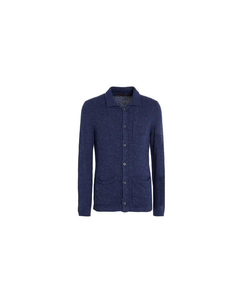 Stile Latino STRICKWAREN - Strickjackenauf YOOX.COM Blau