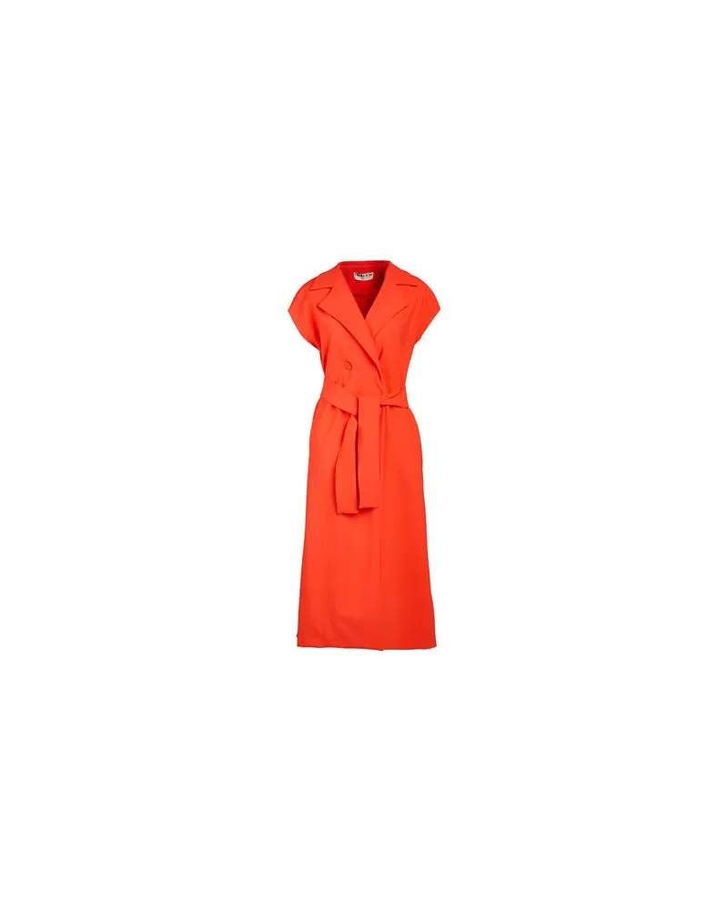 Chiara Boni KLEIDER - Midi-Kleiderauf YOOX.COM Orange