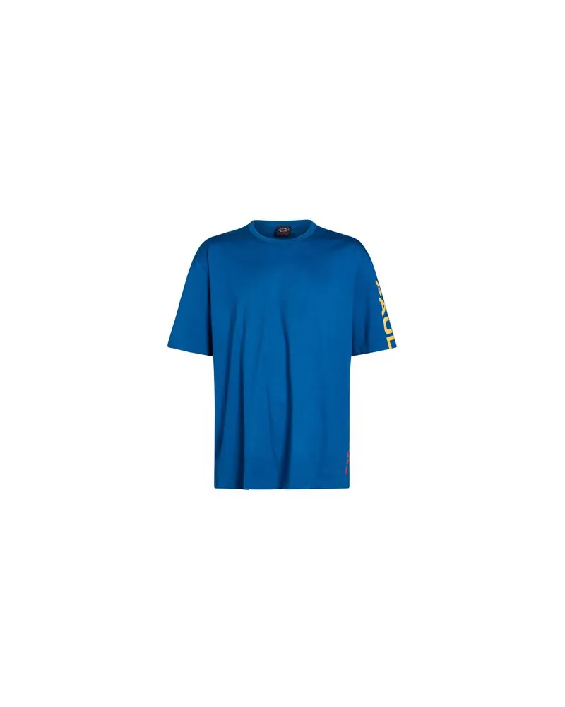 Paul & Shark TOPS - T-shirtsauf YOOX.COM Blau