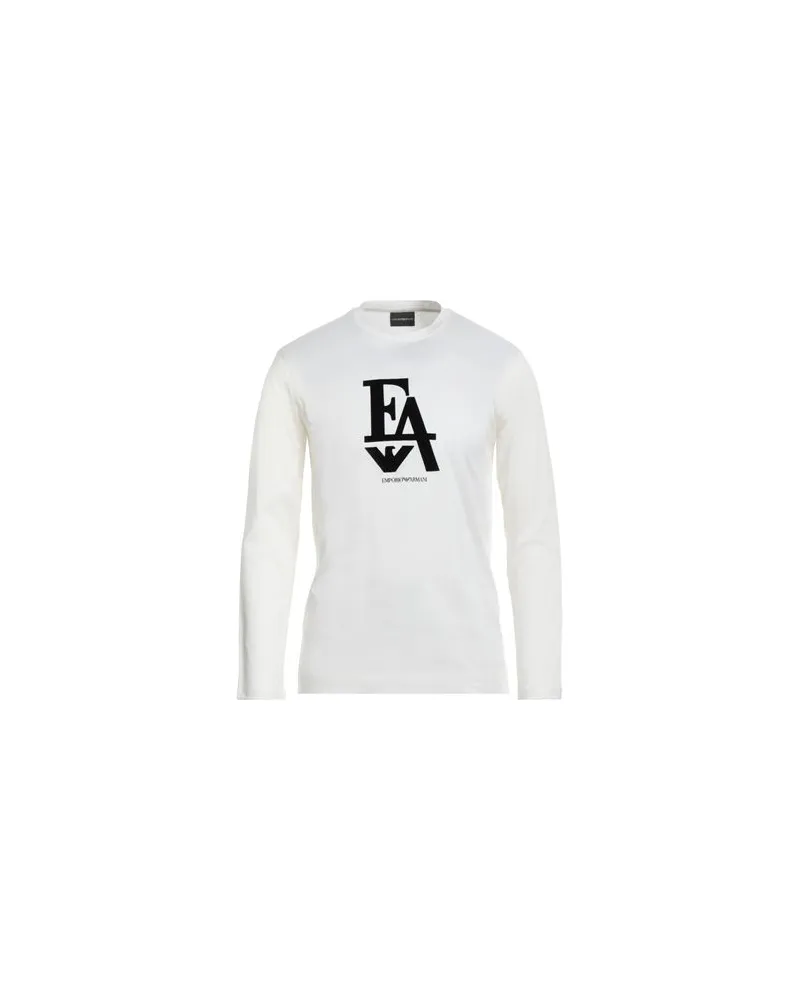 Emporio Armani TOPS - T-shirtsauf YOOX.COM Elfenbein