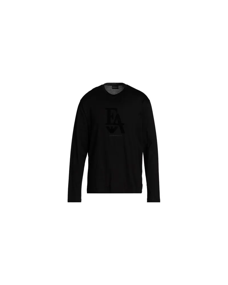 Emporio Armani TOPS - T-shirtsauf YOOX.COM Schwarz