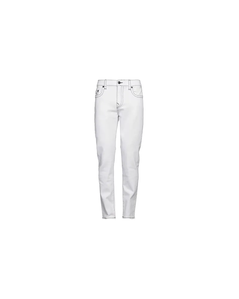 True Religion HOSEN & RÖCKE - Jeanshosenauf YOOX.COM Weiß