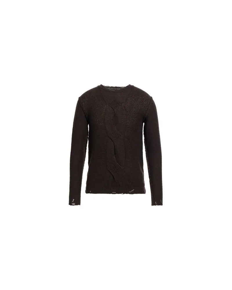 Daniele Alessandrini STRICKWAREN - Pulloverauf YOOX.COM Schokobraun