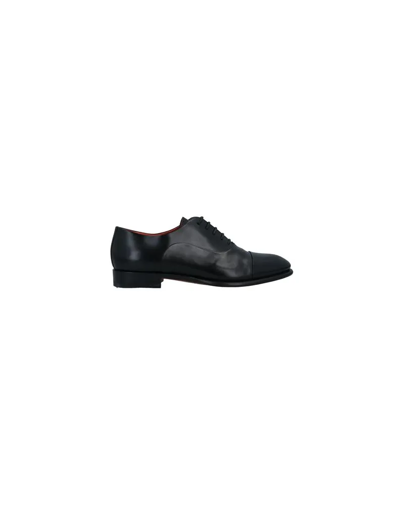Santoni SCHUHE - Schnürschuheauf YOOX.COM Schwarz