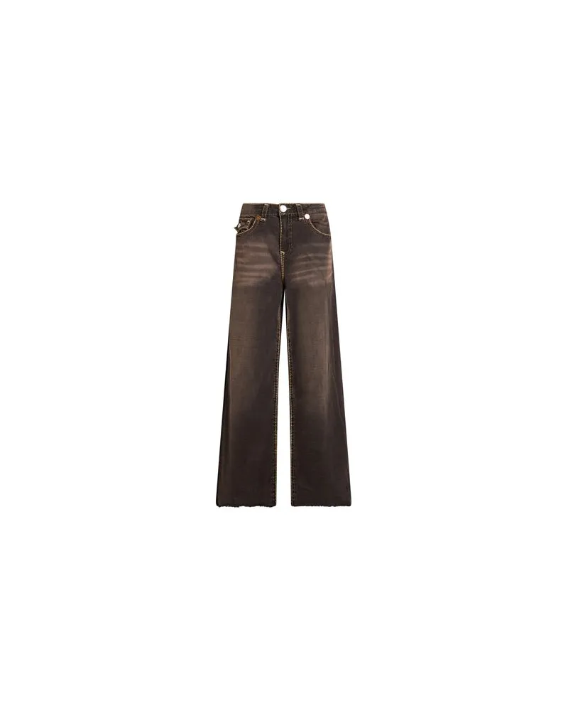 True Religion HOSEN & RÖCKE - Jeanshosenauf YOOX.COM Dunkelbraun