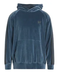 NEEDLES Sweatshirt Taubenblau