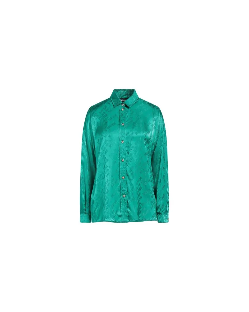 Just Cavalli TOPS - Hemdenauf YOOX.COM Smaragdgrün