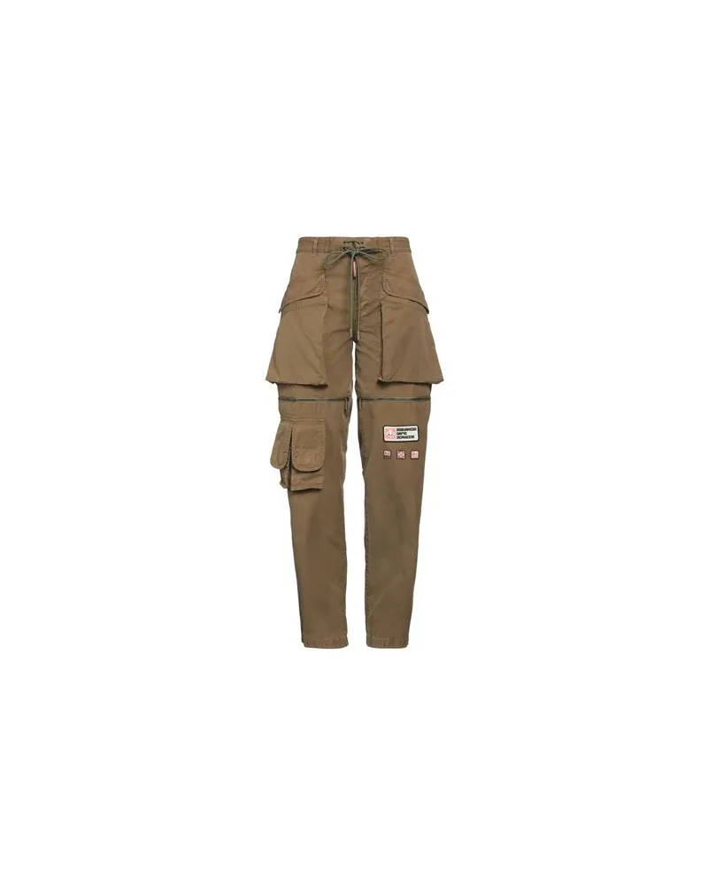 Dsquared2 HOSEN & RÖCKE - Hosenauf YOOX.COM Militärgrün