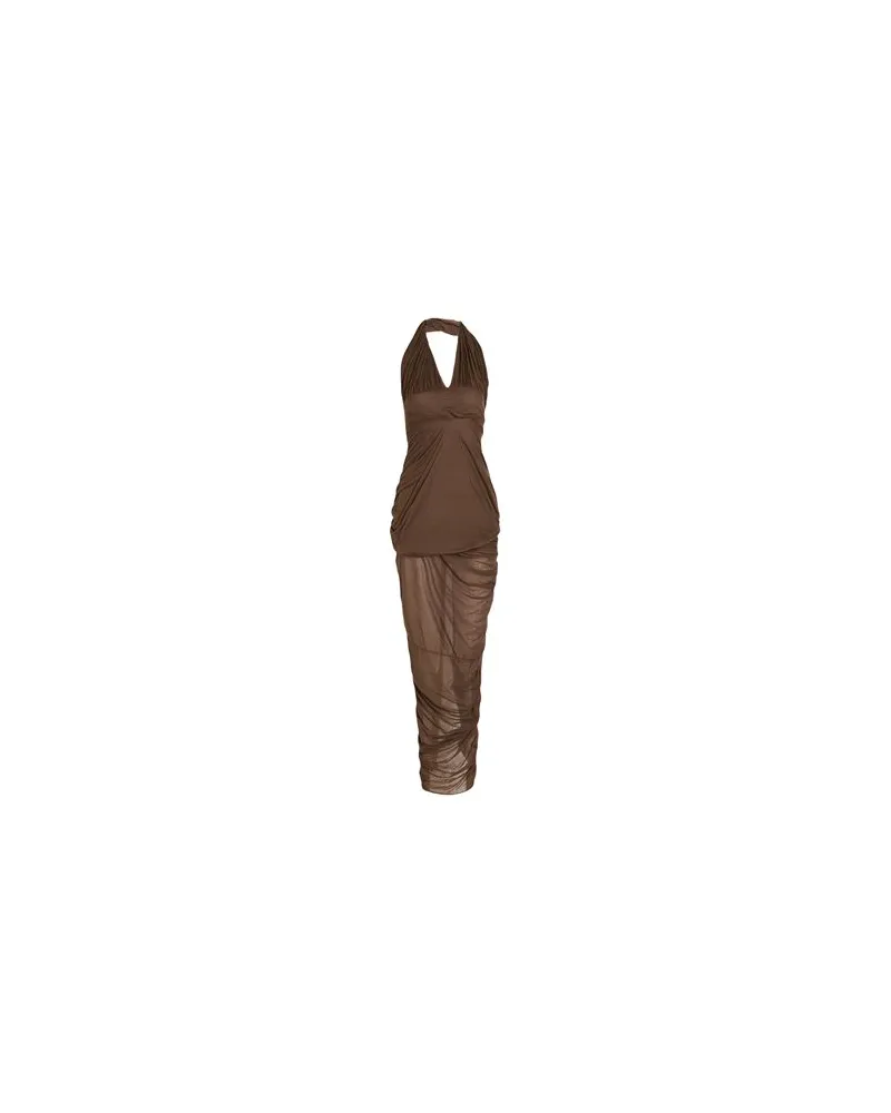 Rick Owens KLEIDER - Midi-Kleiderauf YOOX.COM Maulwurfsgrau