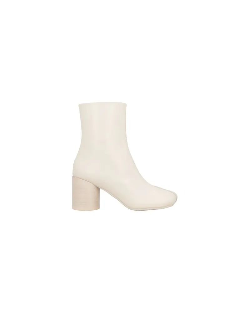 Maison Margiela SCHUHE - Stiefelettenauf YOOX.COM Cremeweiß