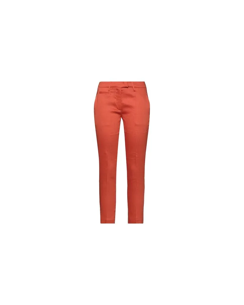 Dondup HOSEN & RÖCKE - Hosenauf YOOX.COM Rostrot