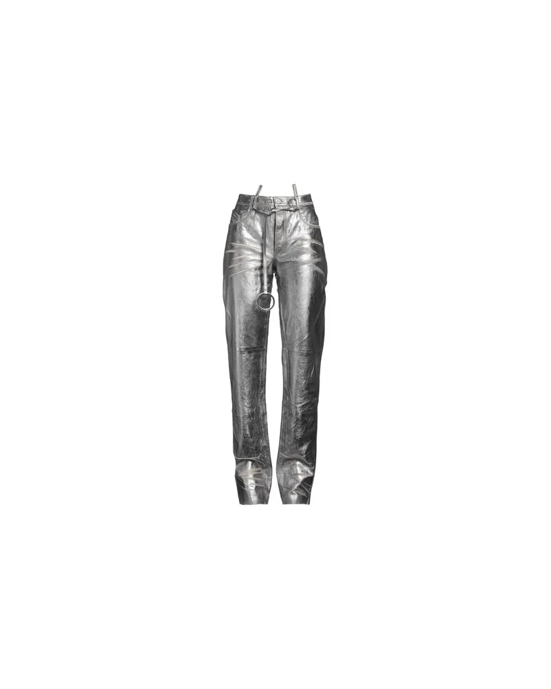 ATTICO HOSEN & RÖCKE - Hosenauf YOOX.COM Silber