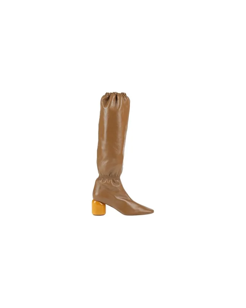 Jil Sander SCHUHE - Stiefelauf YOOX.COM Khaki