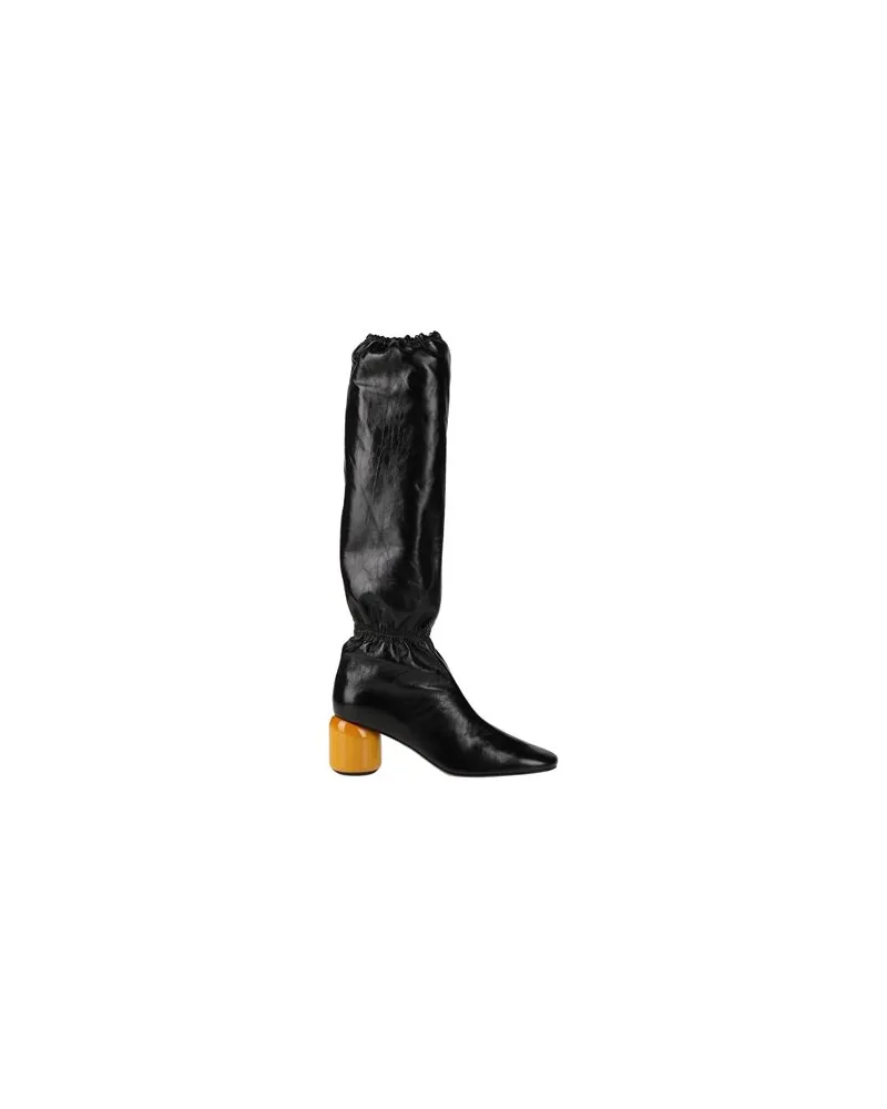 Jil Sander SCHUHE - Stiefelauf YOOX.COM Schwarz