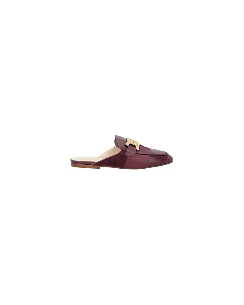 TOD'S SCHUHE - Mules & Clogsauf YOOX.COM Bordeaux