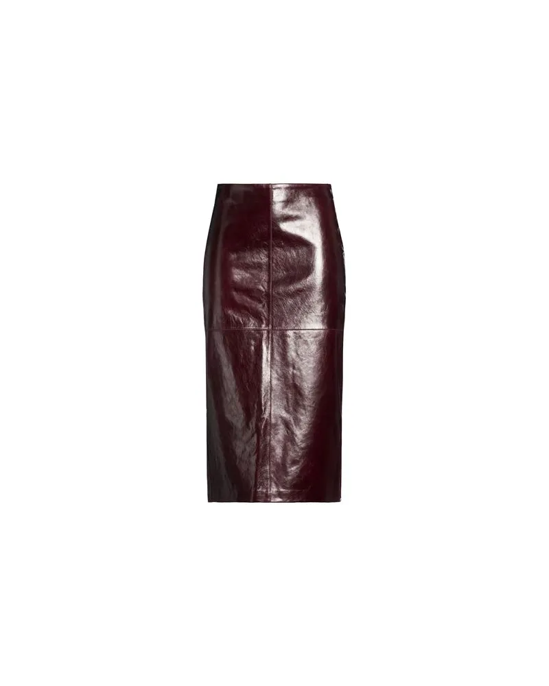 SPORTMAX HOSEN & RÖCKE - Midi-Röckeauf YOOX.COM Bordeaux