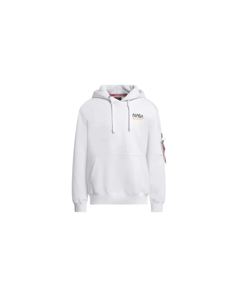 Alpha Industries TOPS - Sweatshirtsauf YOOX.COM Weiß
