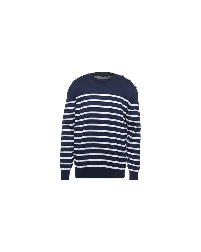 Balmain STRICKWAREN - Pulloverauf YOOX.COM Nachtblau