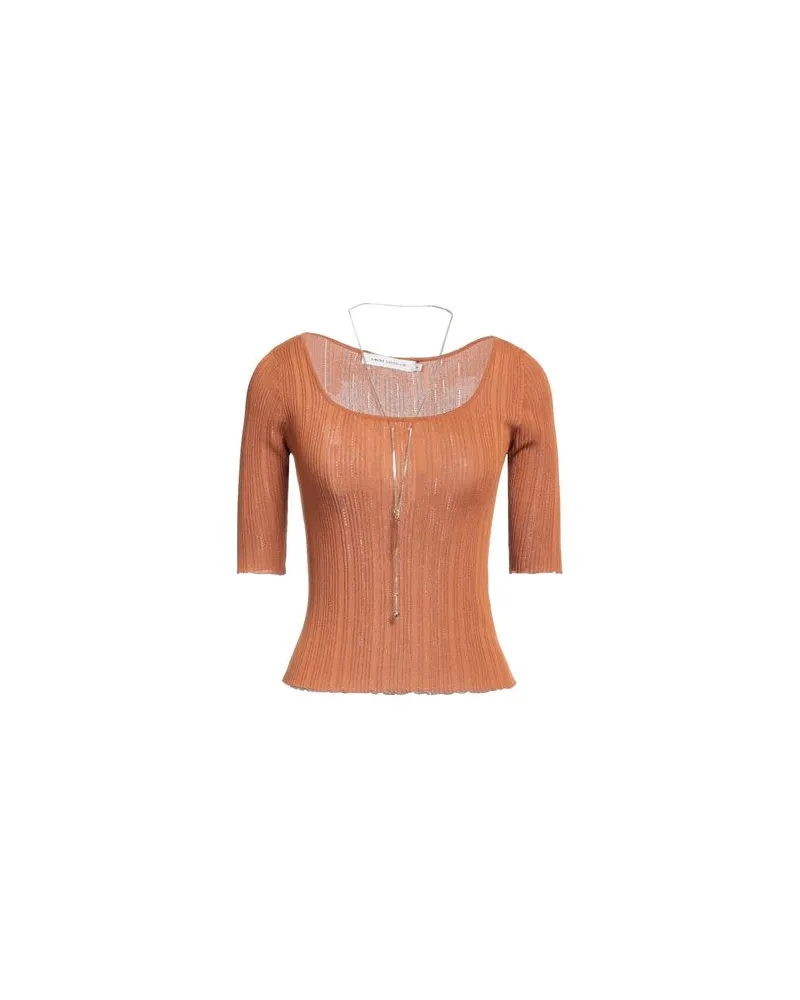 Simona Corsellini STRICKWAREN - Pulloverauf YOOX.COM Braun