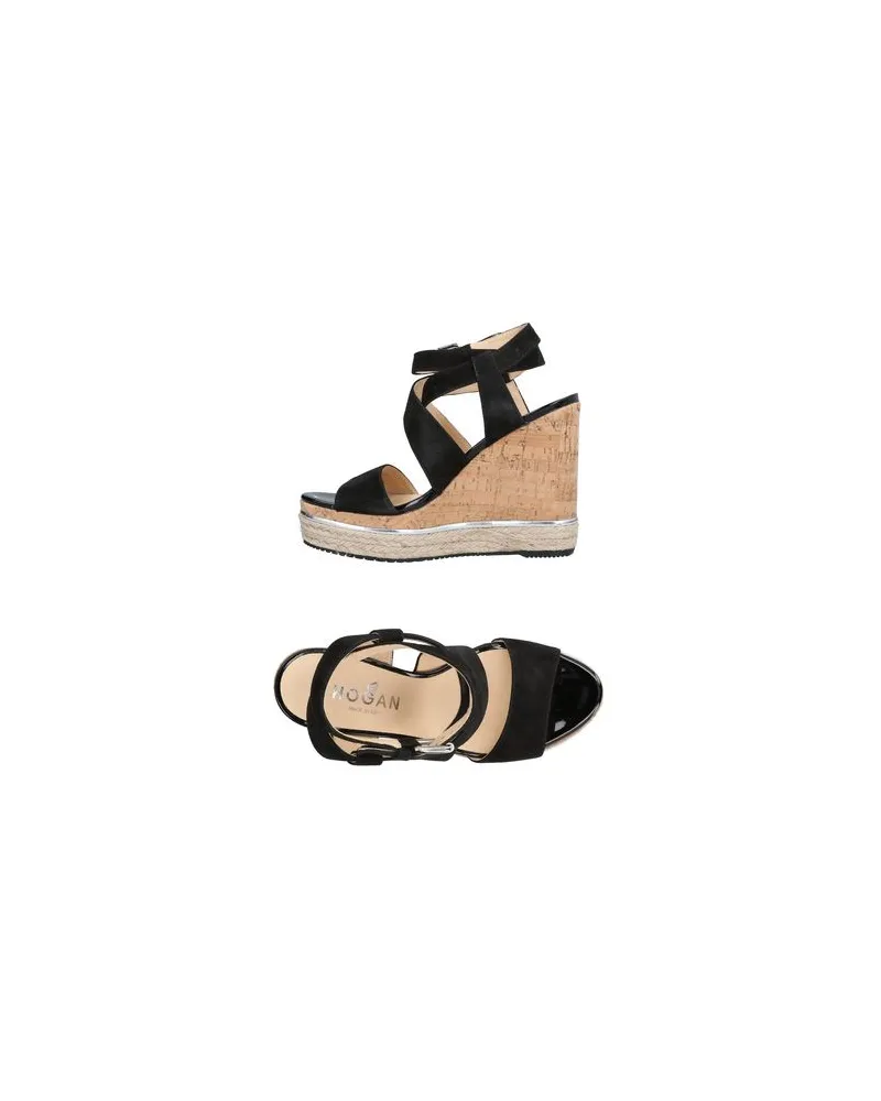 Hogan SCHUHE - Sandalenauf YOOX.COM Schwarz