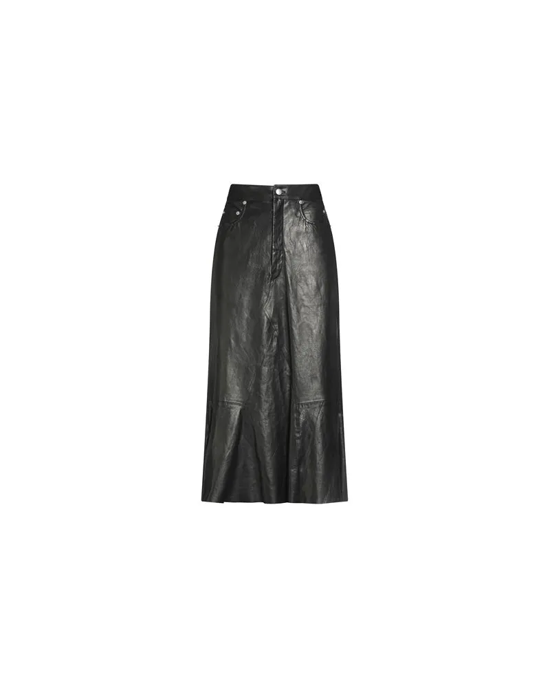 Rick Owens HOSEN & RÖCKE - Midi-Röckeauf YOOX.COM Schwarz
