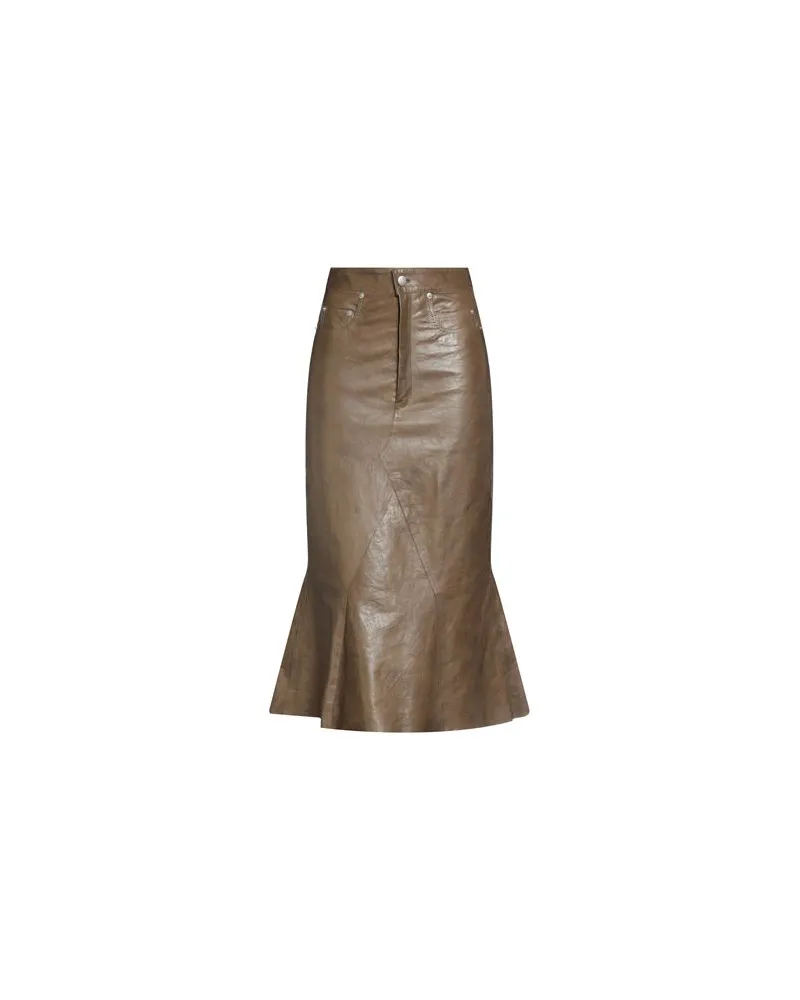 Rick Owens HOSEN & RÖCKE - Midi-Röckeauf YOOX.COM Khaki