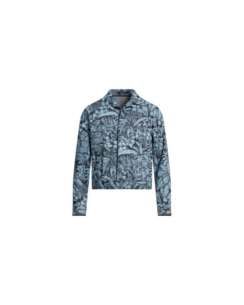 Tagliatore JACKEN & MÄNTEL - Jeansjacken/Mäntelauf YOOX.COM Blau