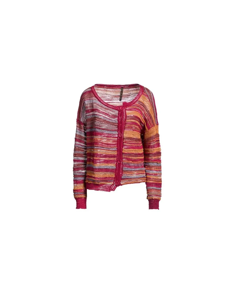 Manila Grace STRICKWAREN - Strickjackenauf YOOX.COM Magenta