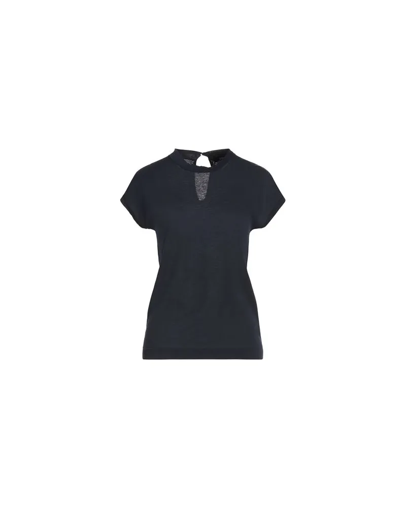 Alpha Studio THE FINE ESSENTIALS - STRICKWAREN - Pulloverauf YOOX.COM Nachtblau