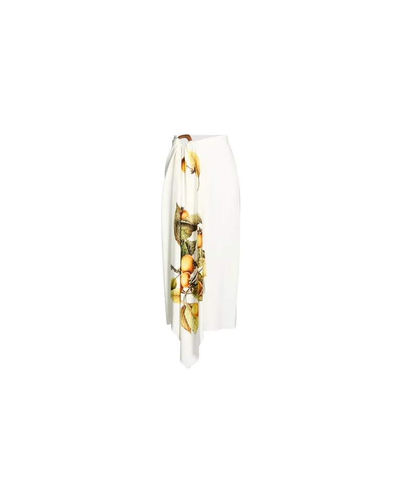 Ferragamo HOSEN & RÖCKE - Maxi-Röckeauf YOOX.COM Elfenbein