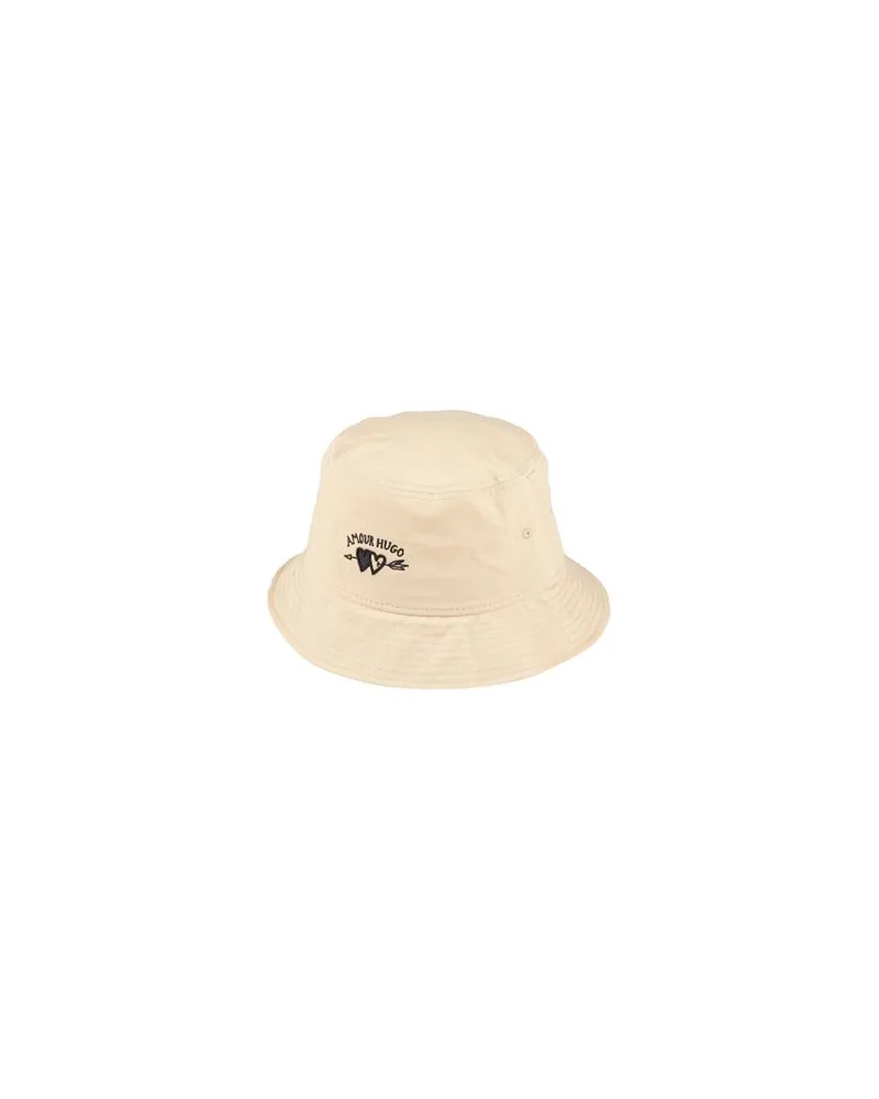 HUGO BOSS ACCESSOIRES - Mützen & Hüteauf YOOX.COM Beige