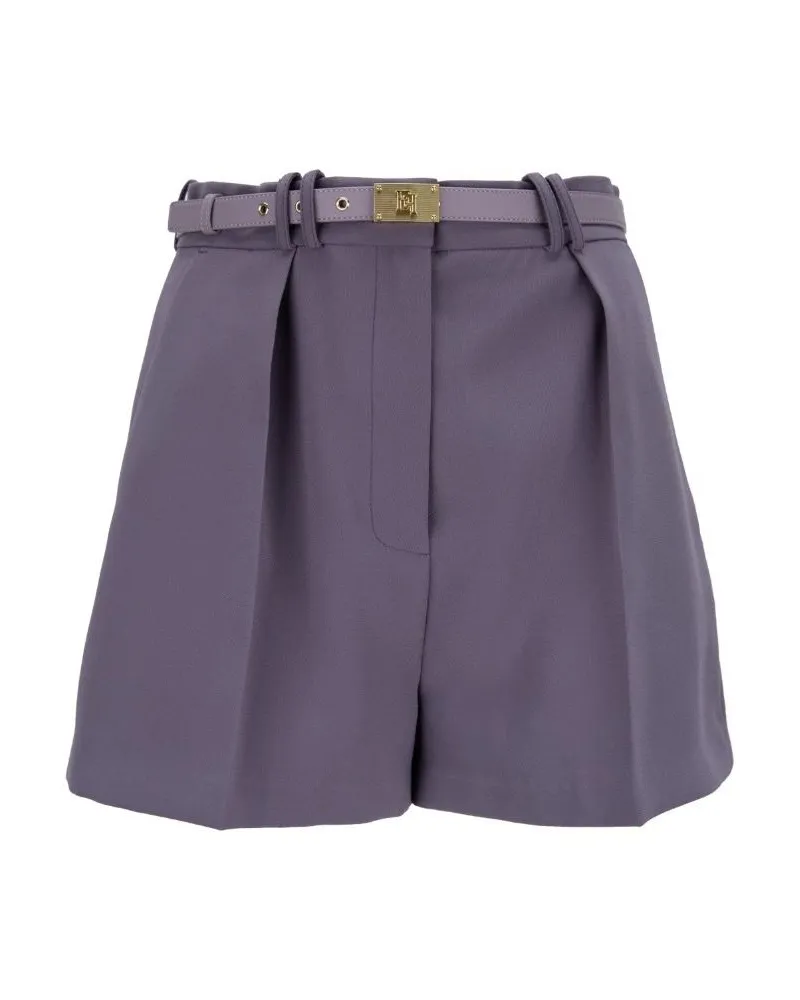 Elisabetta Franchi Shorts & Bermudashorts Violett