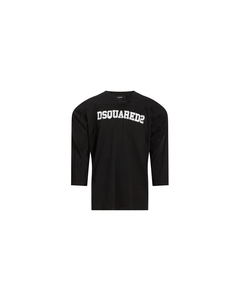 Dsquared2 TOPS - T-shirtsauf YOOX.COM Schwarz