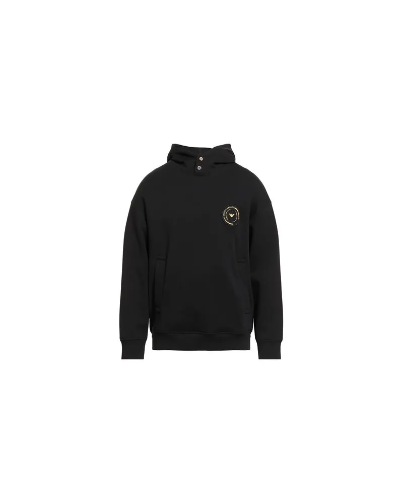 Emporio Armani TOPS - Sweatshirtsauf YOOX.COM Schwarz