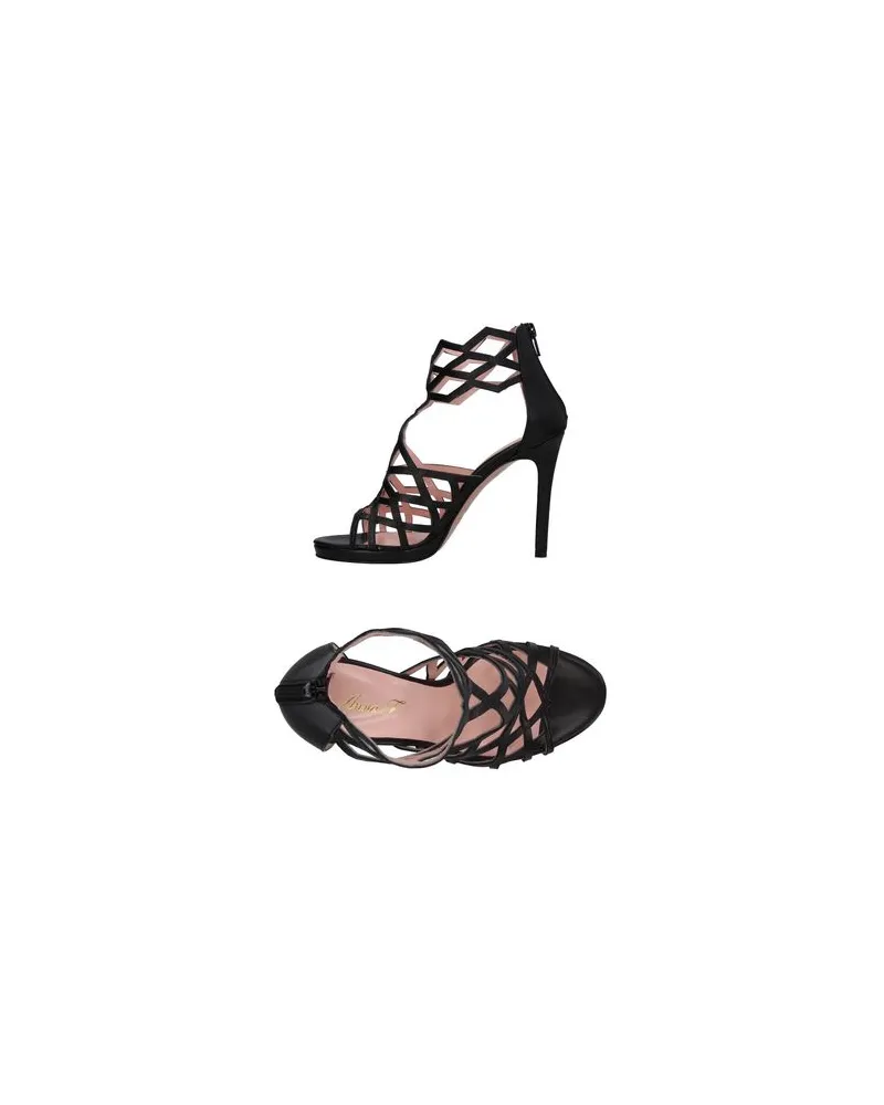 Anna F. SCHUHE - Sandalenauf YOOX.COM Schwarz