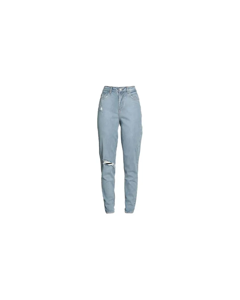 Pieces PCLEAH MOM HW ANK DEST LB NOOS BC - HOSEN & RÖCKE - Jeanshosenauf YOOX.COM Blau