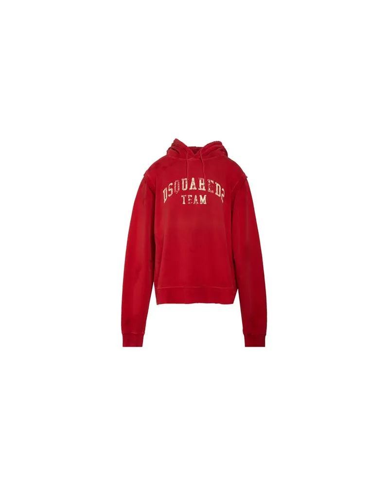Dsquared2 TOPS - Sweatshirtsauf YOOX.COM Rot
