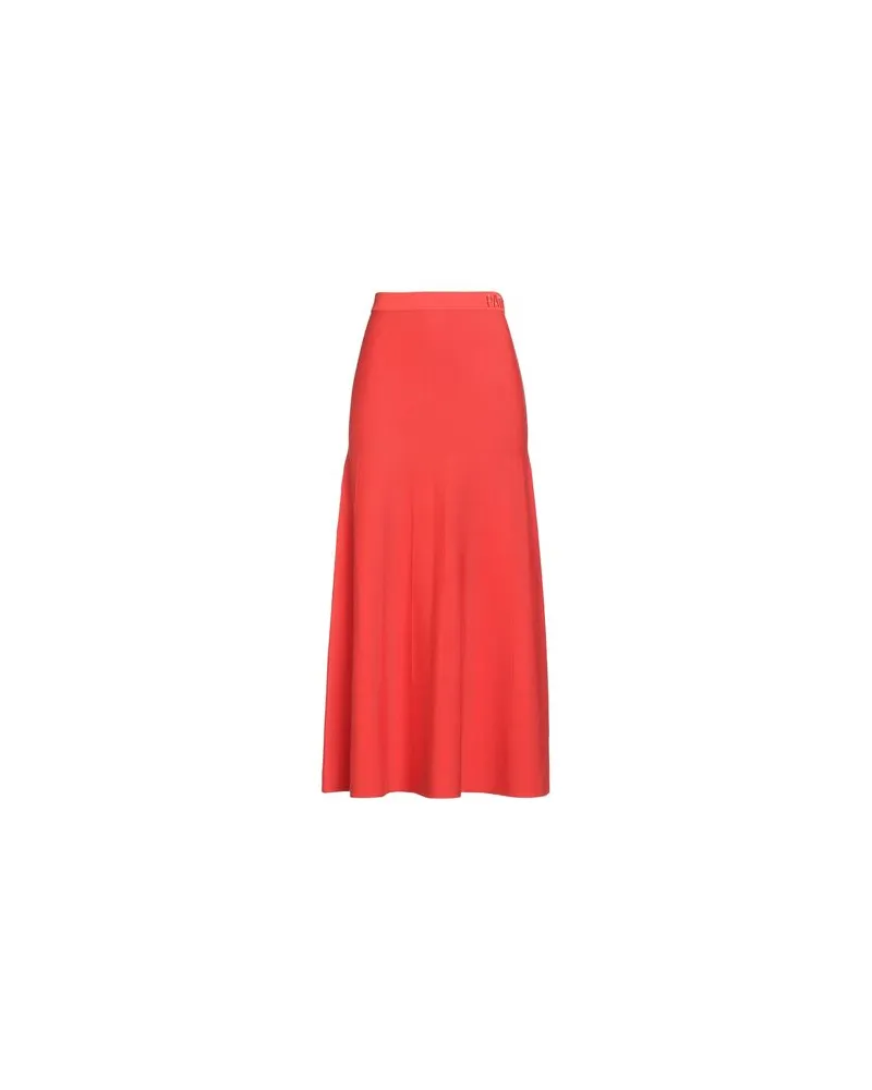 Patrizia Pepe HOSEN & RÖCKE - Maxi-Röckeauf YOOX.COM Tomatenrot