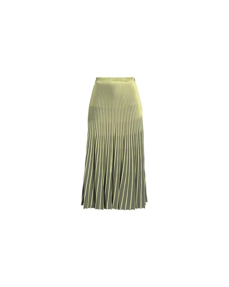 Elisabetta Franchi HOSEN & RÖCKE - Midi-Röckeauf YOOX.COM Limettengrün