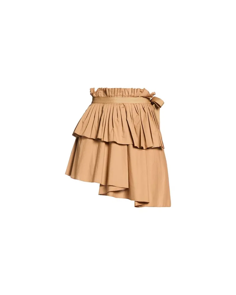 Jijil HOSEN & RÖCKE - Miniröckeauf YOOX.COM Kamel