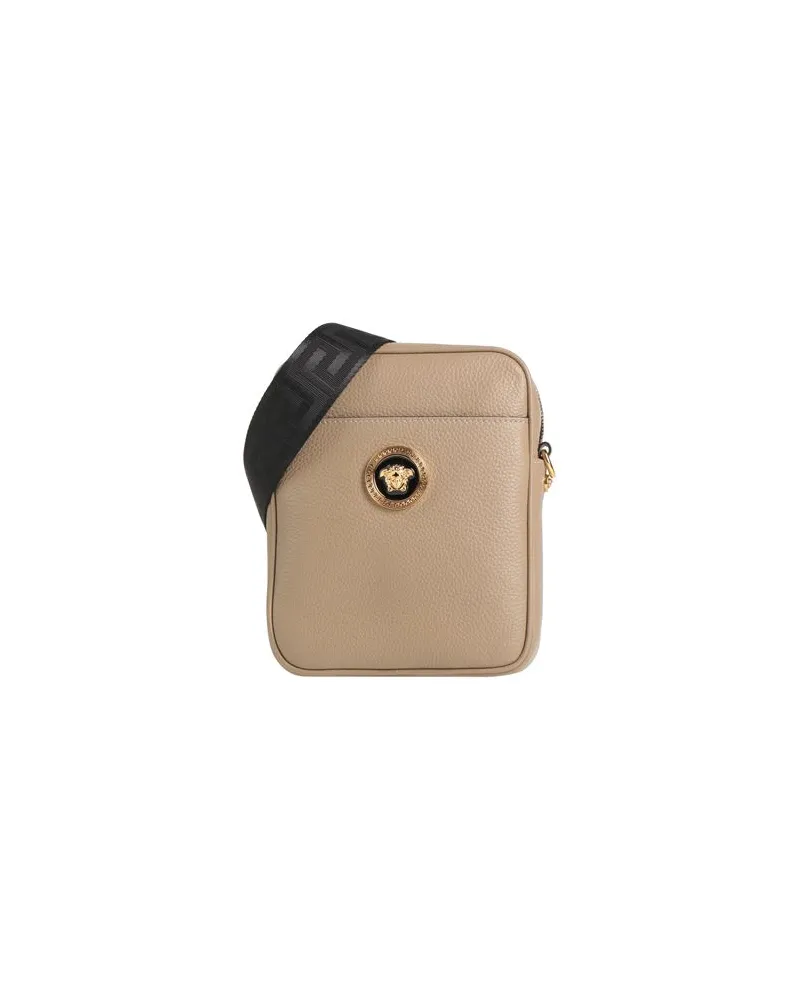 Versace TASCHEN - Umhängetascheauf YOOX.COM Khaki